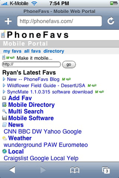 iPhone Favs